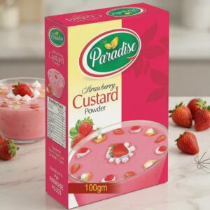Custard-Strawberry-100gm-PakParadise-Foods
